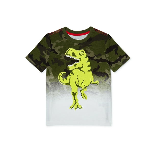 Details about   Garanimals Boys T-Rex Short Sleeve T-Shirt size 4